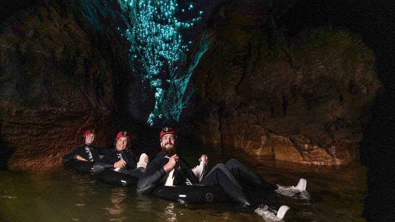 Black Waters in Waitomo